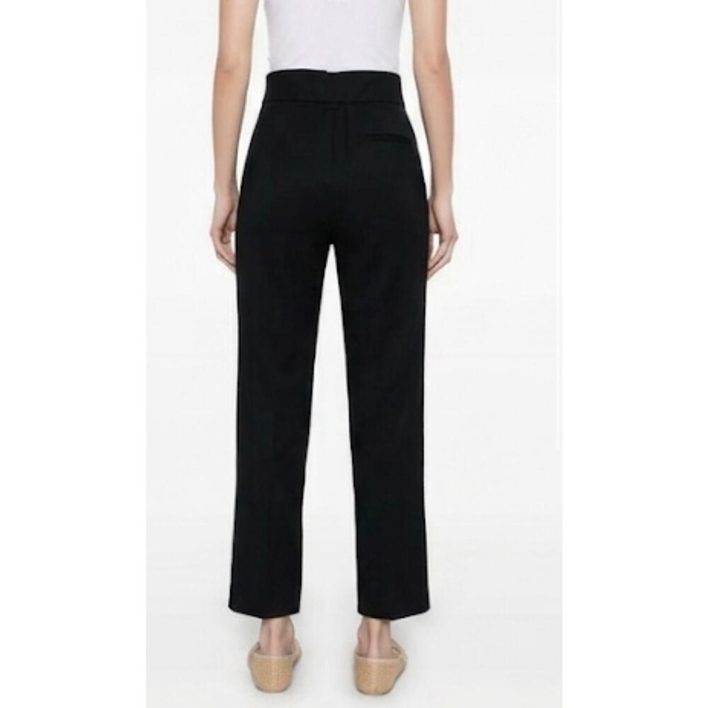 Forte Forte Cotton Twill Tapered Pants in Black 0 XS - Picture 3 of 4
